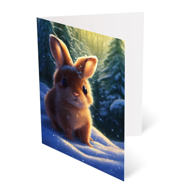 Cute Animals A6 Christmas Card Mixed Pack