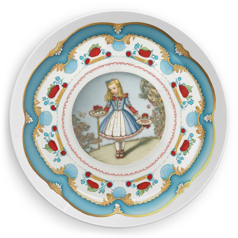 Party Plates - Alice in Wonderland