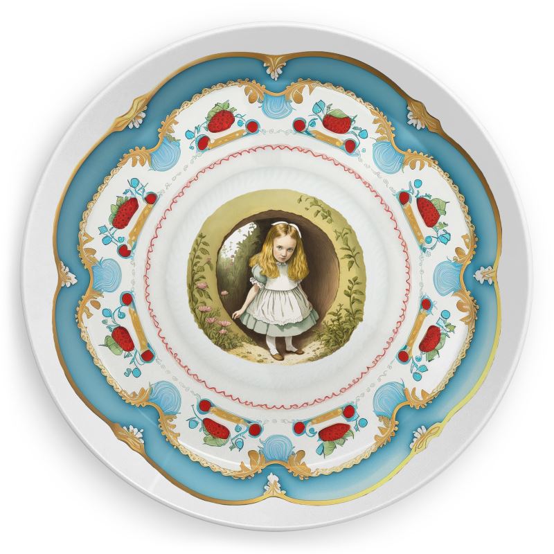 Party Plates - Alice in Wonderland