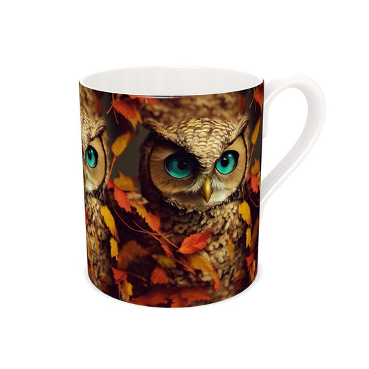 Bone China Mug - Wise Owl