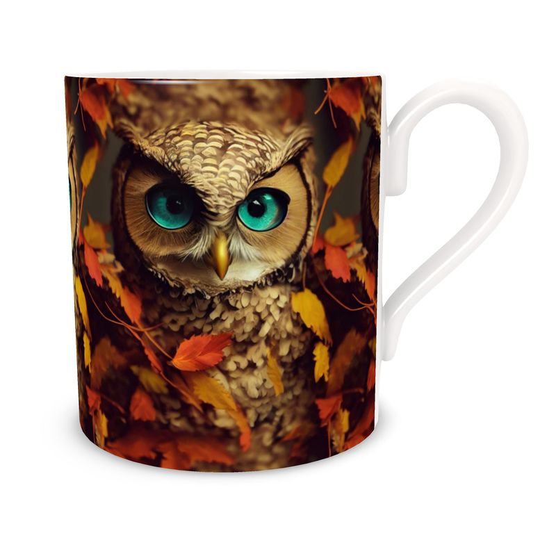 Bone China Mug - Wise Owl