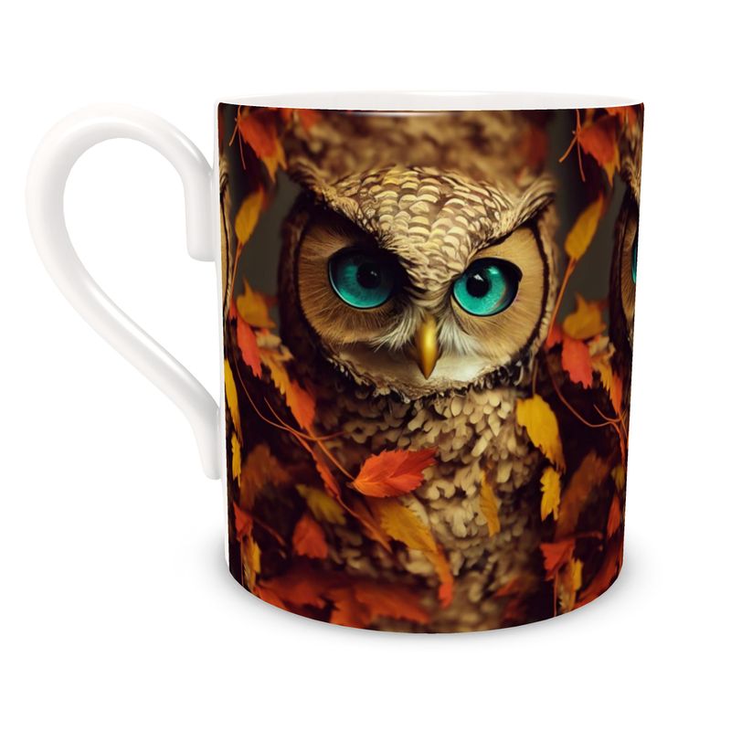 Bone China Mug - Wise Owl