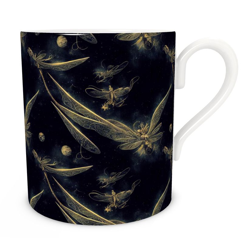 Bone China Mug - Dragonflies