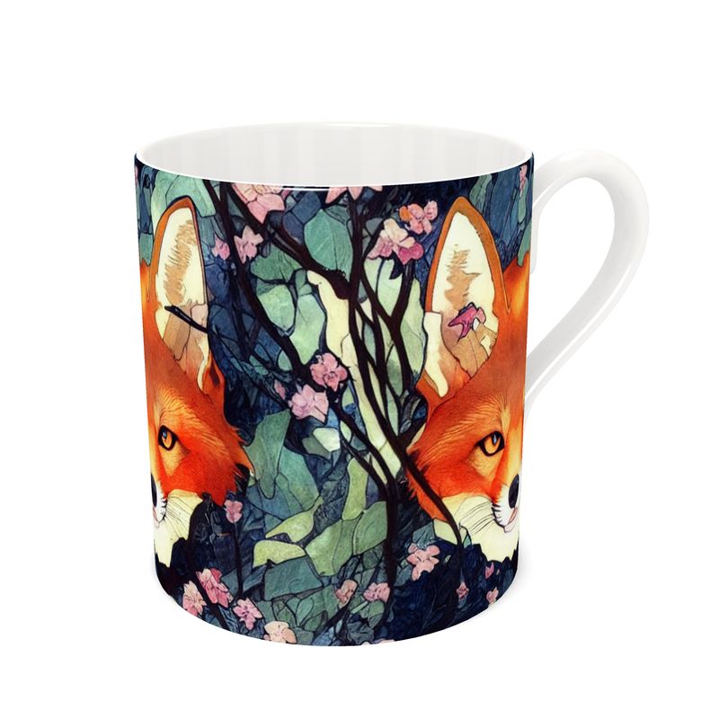 Bone China Mug - Red Fox