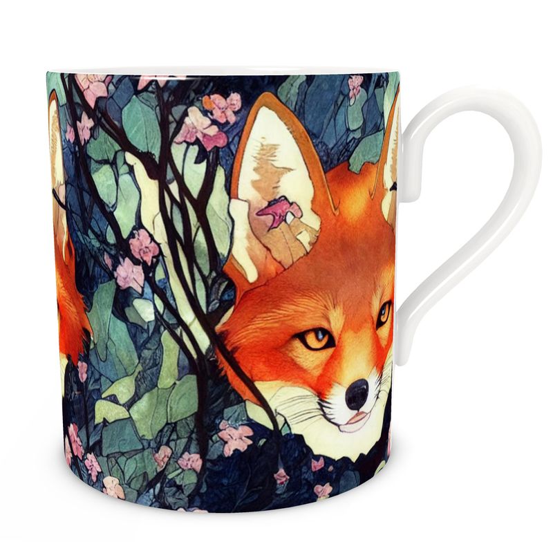 Bone China Mug - Red Fox