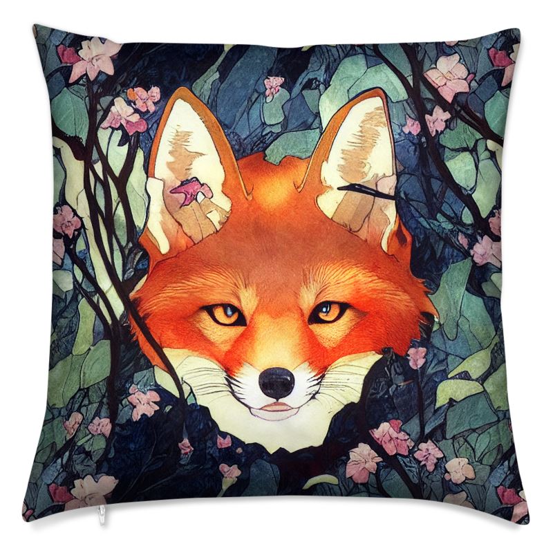 Red Fox Cushion Covers