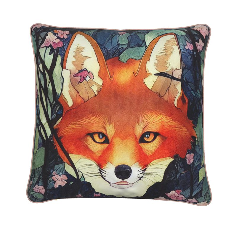 Red Fox Piped Cushions