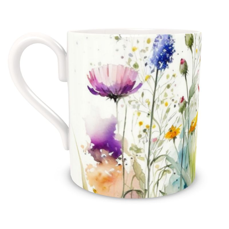 Meadow Flowers Bone China Mug