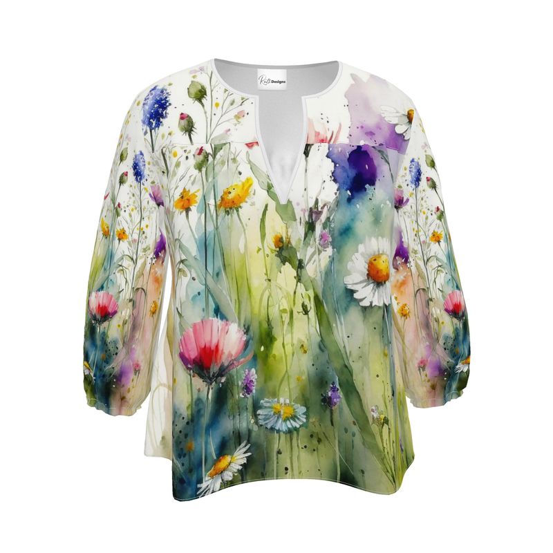 Meadow Flowers Women's Blouse