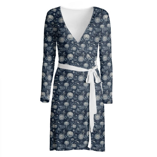 Dandelions Wrap Dress