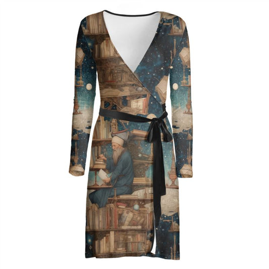 Astronomer Wrap Dress