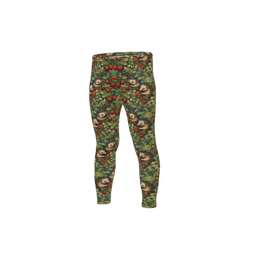 Berry Patch Hedghogs Girls Leggings