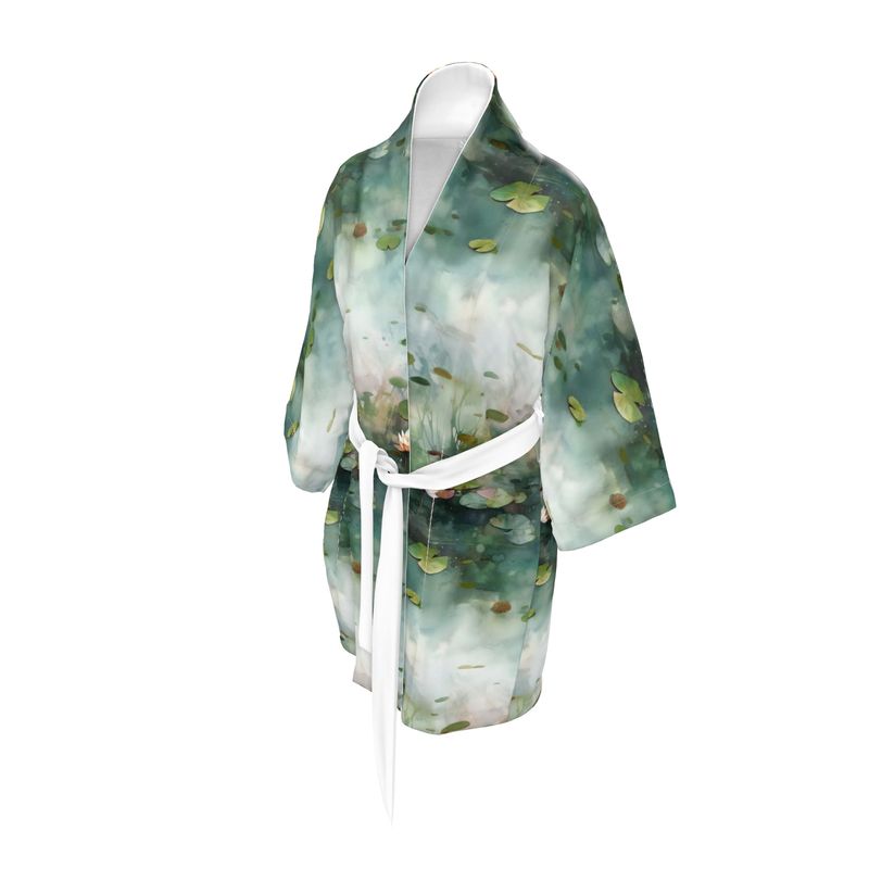 Lily Pond Zen Kimono