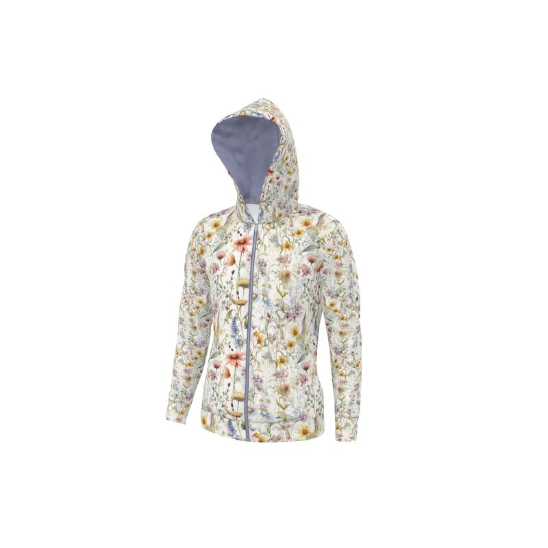 Whispering Meadow Blossoms Hoodie