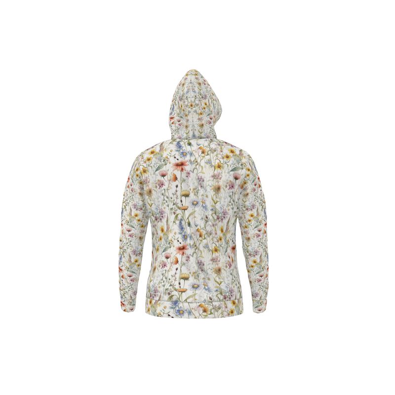 Whispering Meadow Blossoms Hoodie