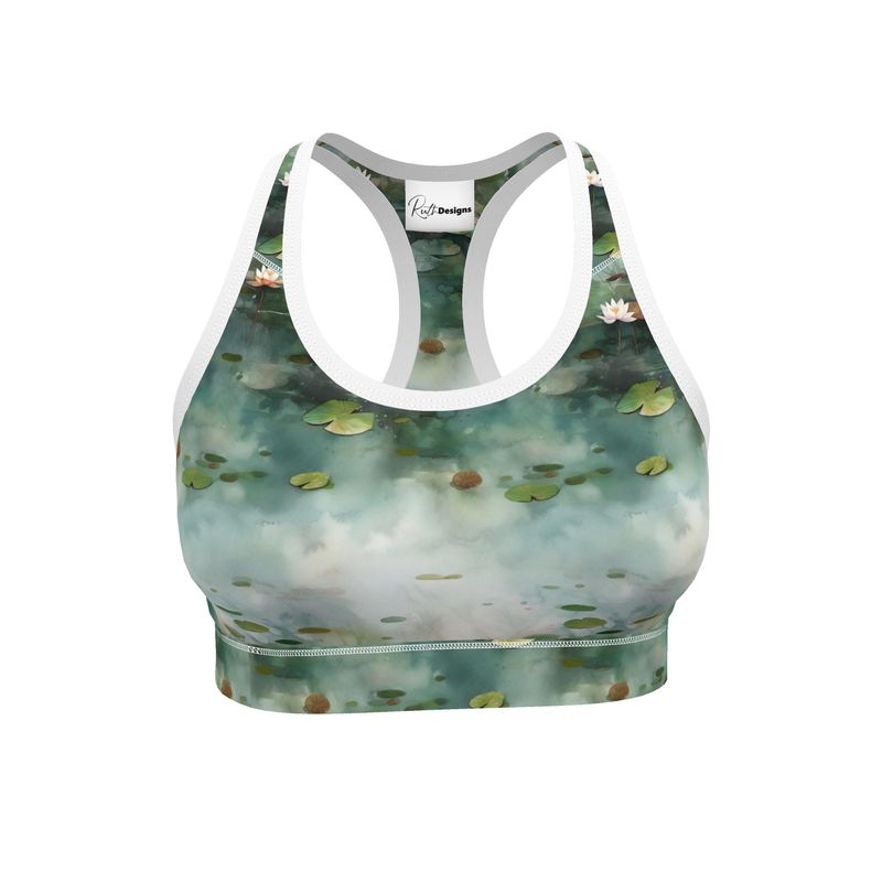 Lily Pond Zen Sports Bra