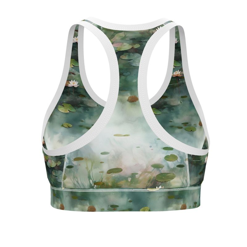 Lily Pond Zen Sports Bra