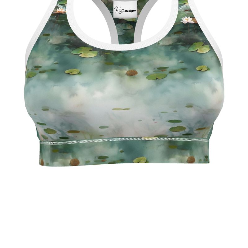 Lily Pond Zen Sports Bra