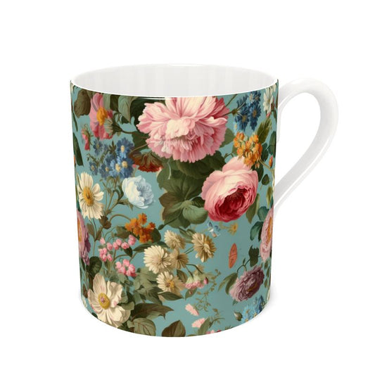 Rose Garden Bone China Mug