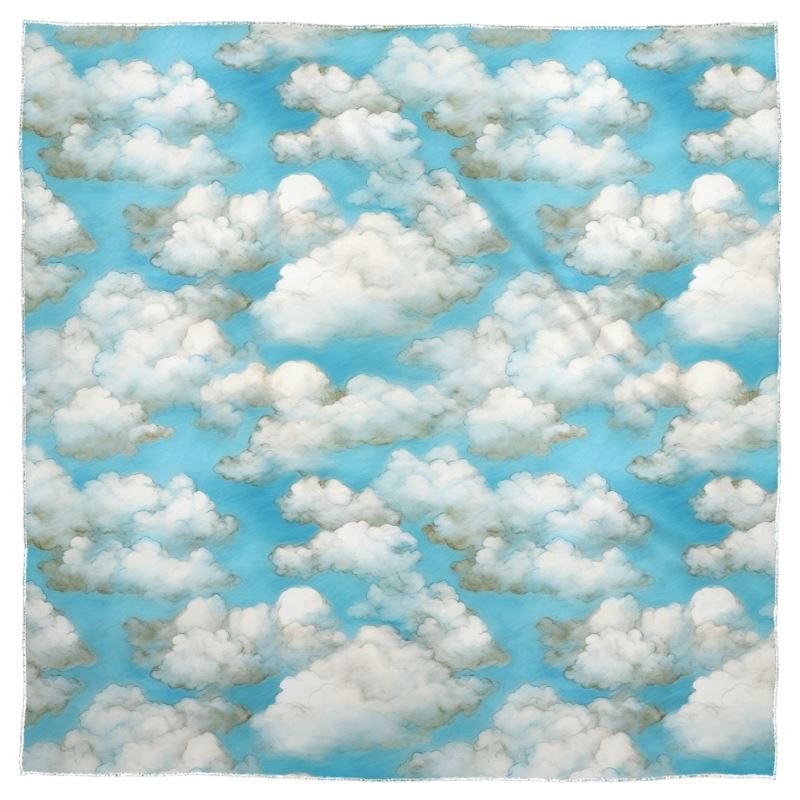 Sky Dreams Cloudscape Scarf, Wrap or Shawl