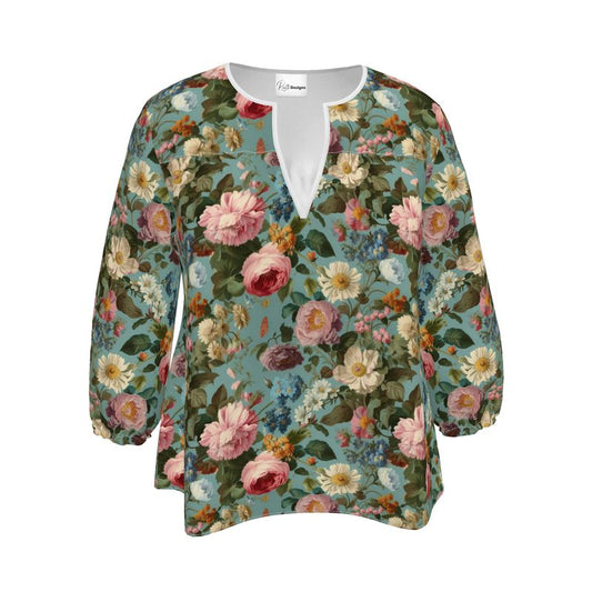 Rose Garden Womens Blouse