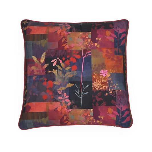 Patchwork Delight Tapestry Cushions