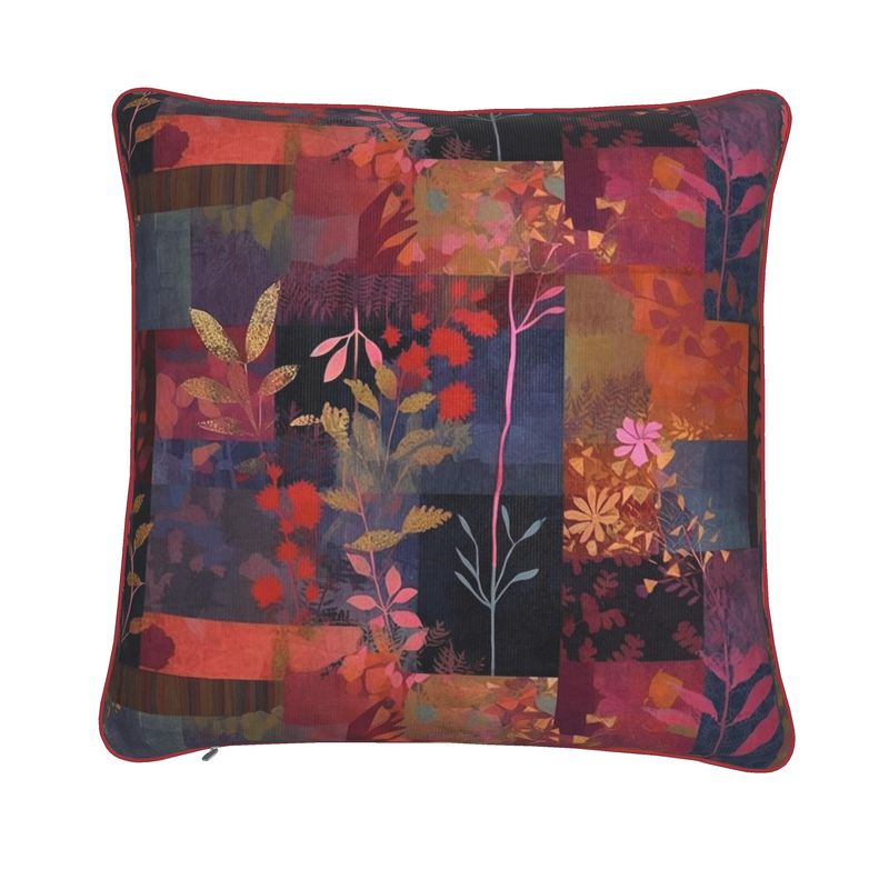 Patchwork Delight Tapestry Cushions