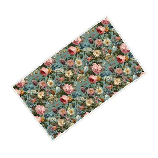 Rose Garden Beach Towels