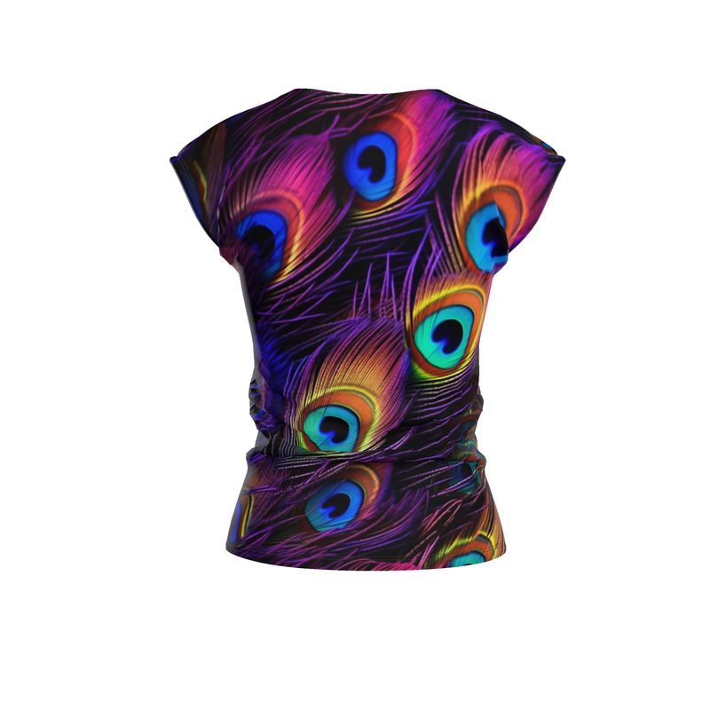 Neon Peacock Ladies Loose Fit T-Shirt
