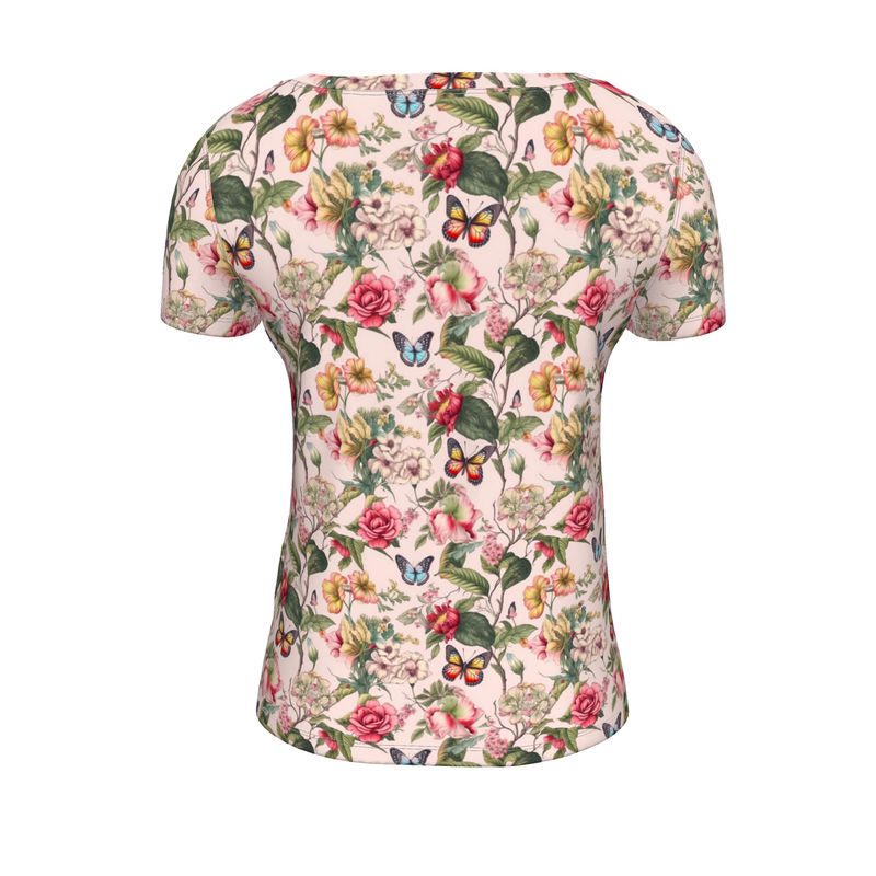 Rose Garden Ladies Scoop Neck T-Shirt