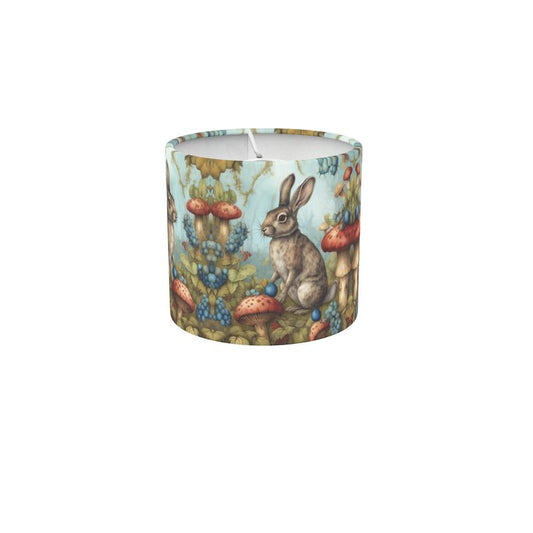 Enchanted Rabbit Woods Drum Lamp Shade