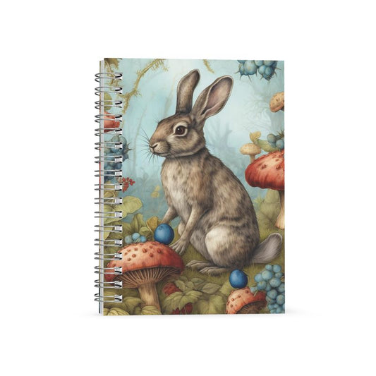 Enchanted Rabbit Woods Spiral Note Books