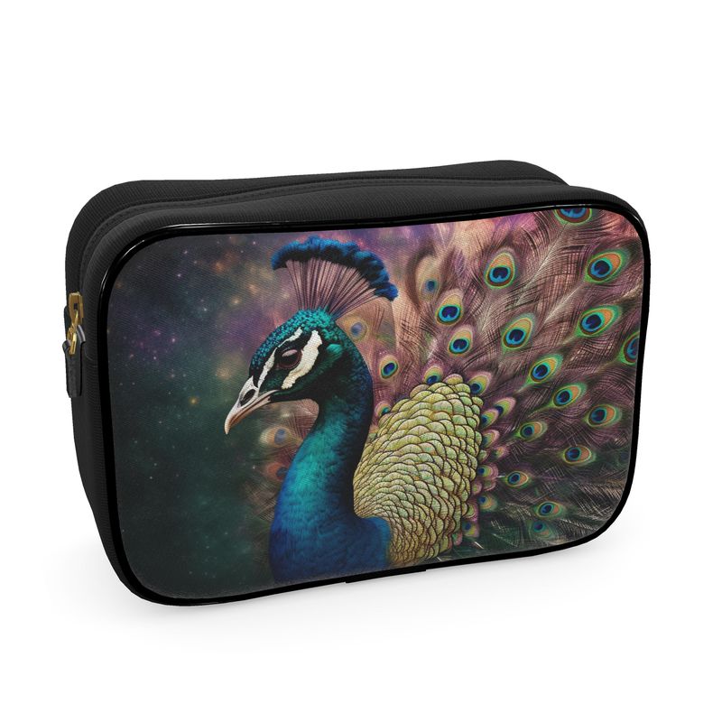 Cosmic Peacock Mens Washbag