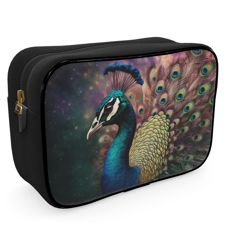 Cosmic Peacock Mens Washbag