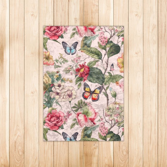 Dusty Rose Garden Rugs