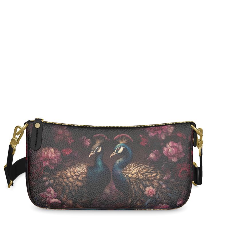 Peacock Fantasy Enchantment Baguette Bag