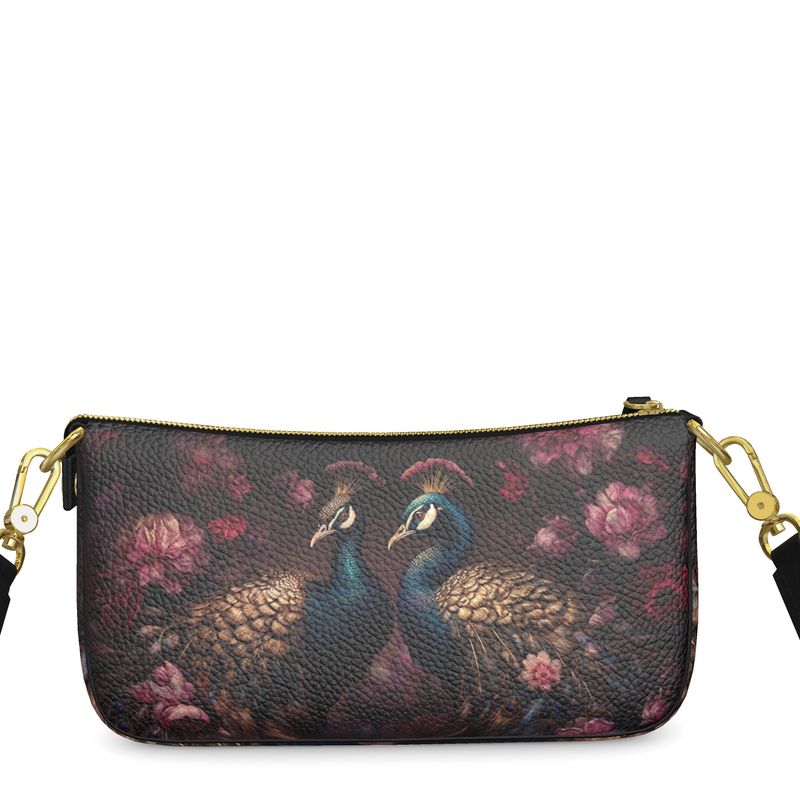 Peacock Fantasy Enchantment Baguette Bag