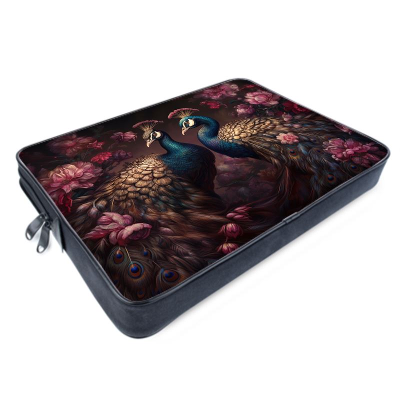 Peacock Fantasy Enchantment Laptop Bags