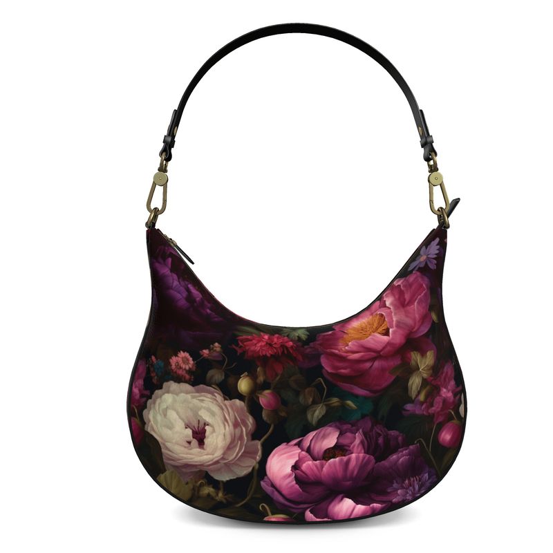 Enchanted Botanica Curve Hobo Bag