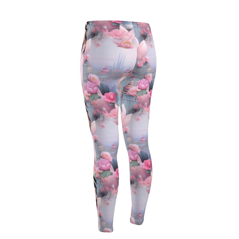 Cloud City Girl High Waisted Leggings