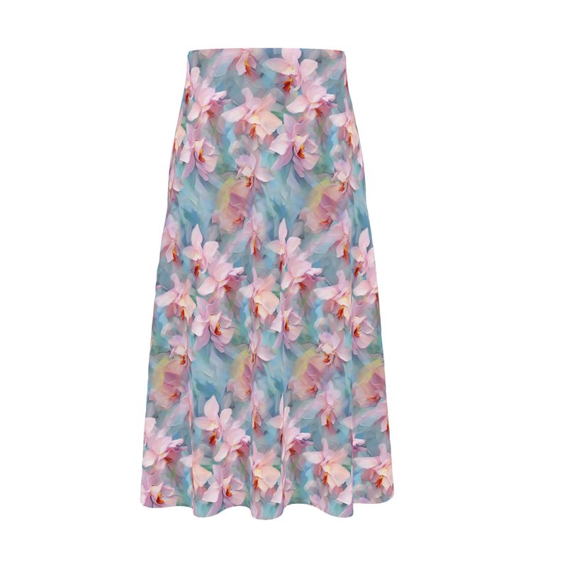 Patel Orchid Dream Midi Skirt