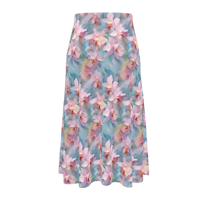 Patel Orchid Dream Midi Skirt