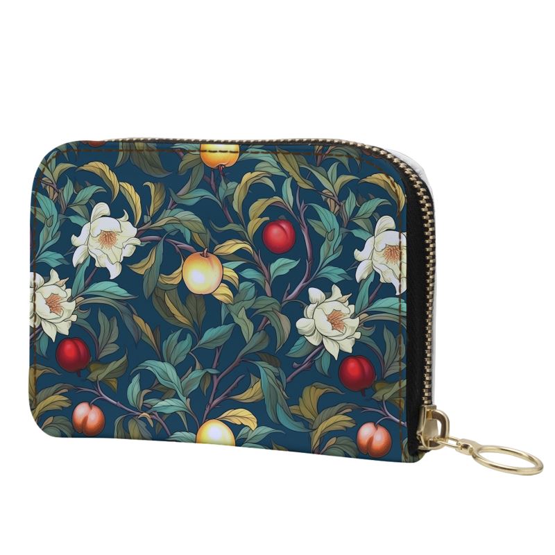 Plum Orchard Small Leather Zip Purse