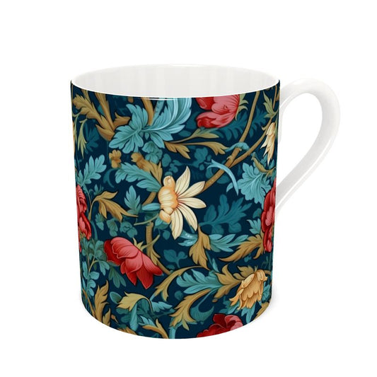 Artisanal Bloom Bone China Mug