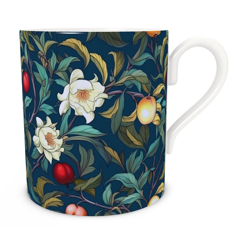 Plum Orchard Bone China Mug