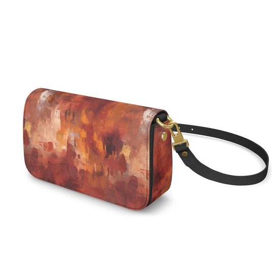 Autumnal Abstract Flap Over Box Bag