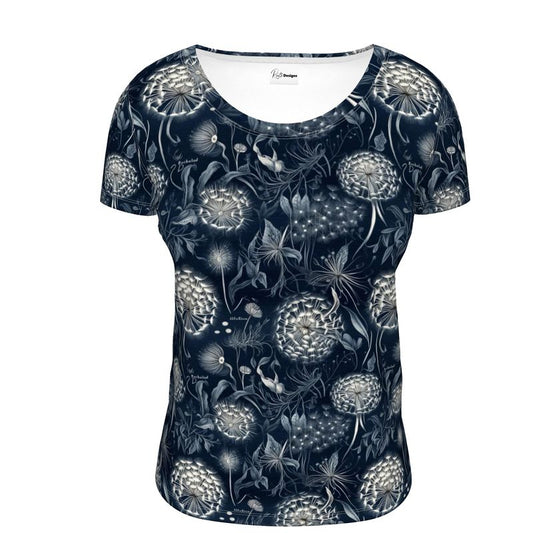 Dandelion Ladies Scoop Neck T-Shirt