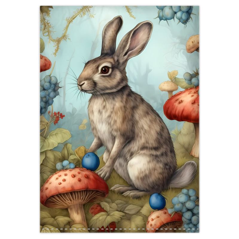 Enchanted Rabbit Woods Duvet Covers