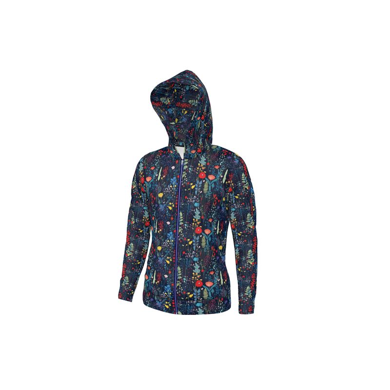Navy Meadow Hoodie