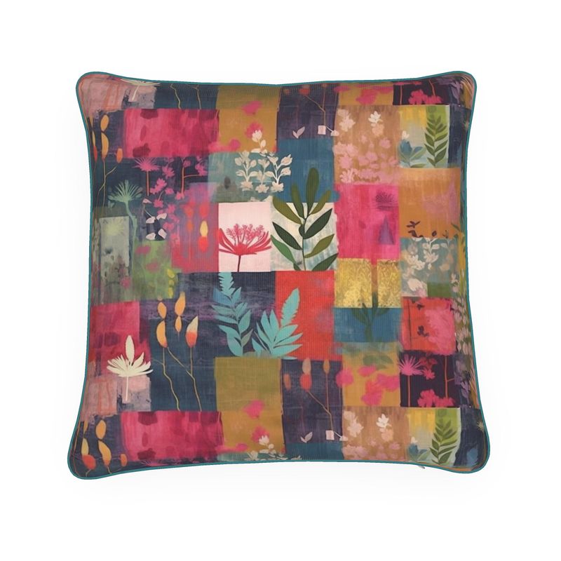 Pink Patchwork Cushions